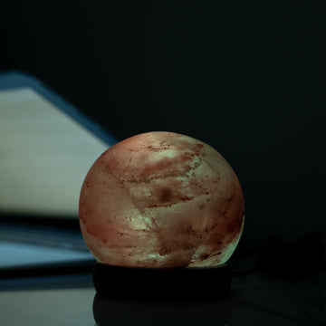 Pink Salt USB Lamp