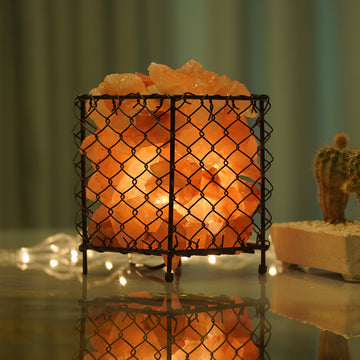 Iron Basket Square Net (W: 4.25KG H: 19cm D: 16cm)