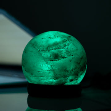 Green Salt USB Lamp