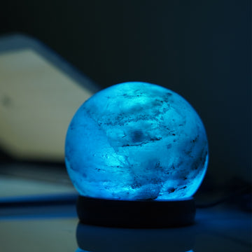 Blue Salt USB Lamp